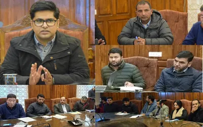 preparations for viksit bharat sankalp yatra reviewed in bandipora