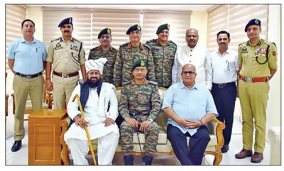 goc in c northern command reviews operational situation in rajouri