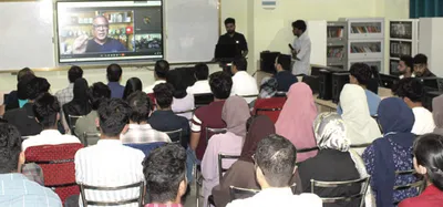 workshop on drone technology held at iust