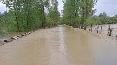 over 330 families relocated as floods affect north kashmir s kupwara