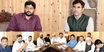 div com kashmir reviews electoral roll summary revision in ganderbal