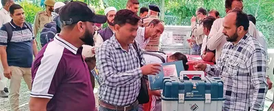 polling teams of 7 acs of rajouri  poonch reach their destinations ahead of today’s lok sabha elections