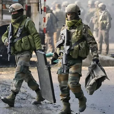 soldier injured as army foils infiltration bid in j k’s rajouri