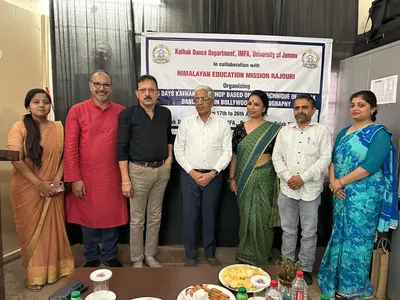 vc ju inaugurates workshop on ‘kathak technique used in bollywood’