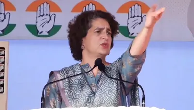 policies in j k framed  designed to benefit outsiders  says priyanka gandhi