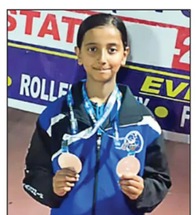 gvei student shines at state speed skating championship