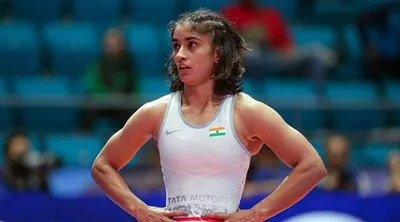 vinesh phogat says  alvida  to wrestling after paris olympics disqualification