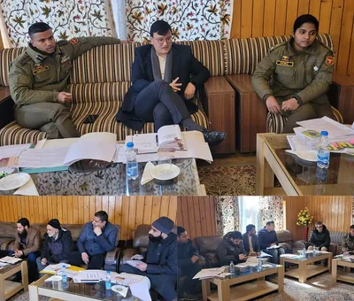 lok sabha election 2024   dc baramulla reviews preparations