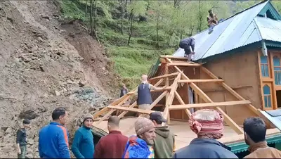 several houses damaged after incessant rains in j k s poonch