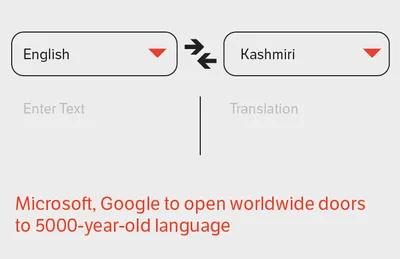 srinagar to silicon valley   kashmiri language all set to find global voice