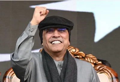 asif ali zardari elected as 14th pakistan president