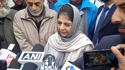 mehbooba seeks nc’s clarification after kharge’s remarks on article 370