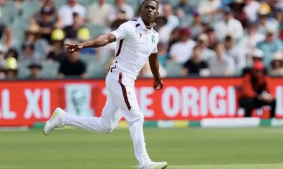 shamar joseph lights up home test debut as 17 wickets fall on opening day