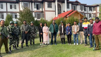 officer trainees of icls conclude bharat darshan in srinagar