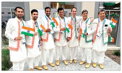 paris olympics begins india aims for historic medal haul
