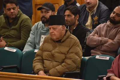 farooq abdullah witnesses j k assembly proceedings