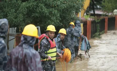 indian embassy issues emergency helplines as flooding in nepal strands hundreds of indians