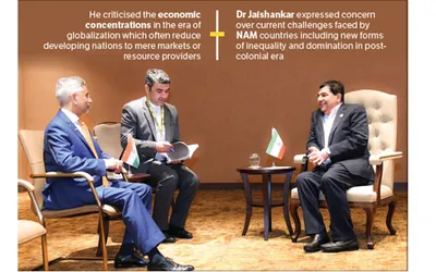 jaishankar advocates greater collaboration among member nations at 19th nam summit