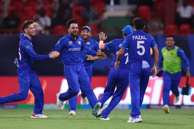 afghanistan s all round display seals first ever win over australia