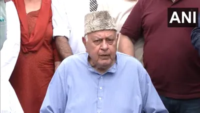 hope eci ensures level playing field for all political parties  farooq abdullah