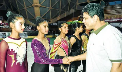 j k sports council hosts elite rhythmic gymnastics advanced training programme