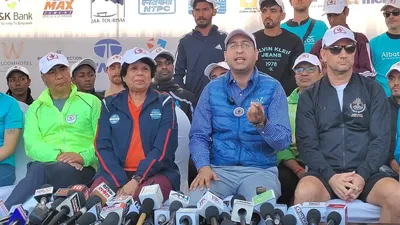 59 international athletes among 2000 participants expected in kashmir marathon tomorrow