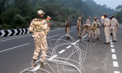 security tightened on jammu srinagar highway ahead of independence day