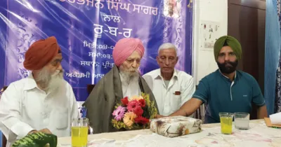 jkaacl organises ‘ru ba ru meet the eminent’ on punjabi writer harbhajan singh sagar