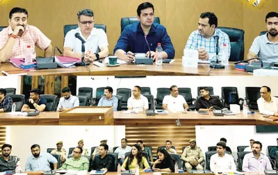 preparations reviewed ahead of election notification in kathua