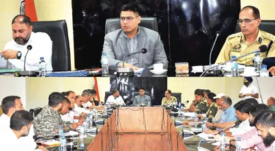 security review meeting held in poonch