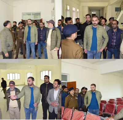 polling stations of pampore assembly constituency inspected