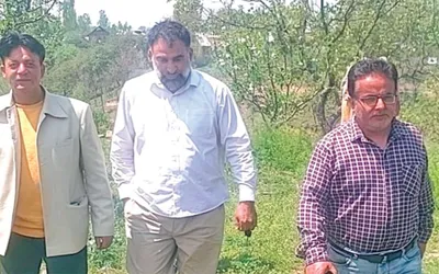 district soil conservation officer conducts inspection of units in budgam