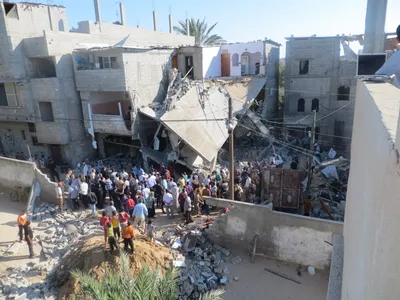 17 palestinians killed by israeli bombing in gaza