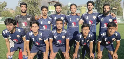 star kashmir  alamdar fc triumph in srinagar football league