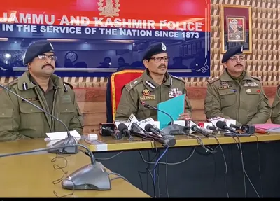 three arrested for attacking policeman in bemina srinagar  dgp