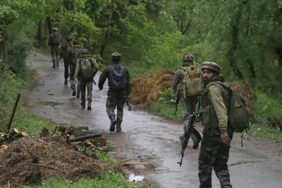 j k  search operation underway in udhampur after fire exchange with terrorists