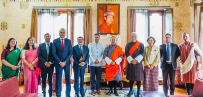 foreign secretary vikram misri meets bhutan pm dasho tshering tobgay