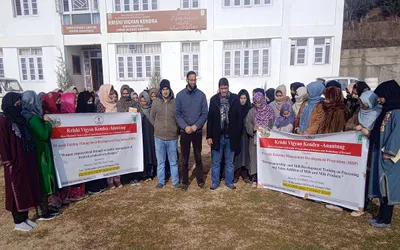 skuast k organises 2 management skill programme at kvk anantnag