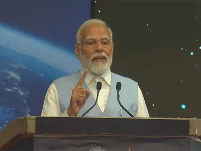 india will have its own station in space by 2035  pm modi