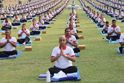 every indian soldier is in a way a yogi  says rajnath singh