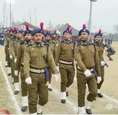 sopore police celebrate republic day with fervour