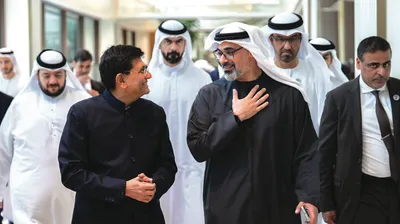 abu dhabi crown prince’s visit sees india uae strengthen trade ties