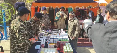 crpf organises free medical camp at digdool