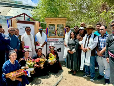 sumoor officially declared the ‘book village of ladakh’