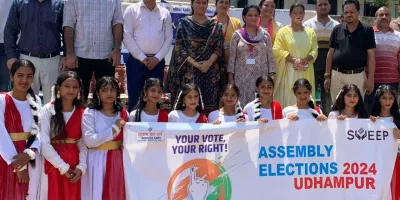 voter awareness prog held at tikri