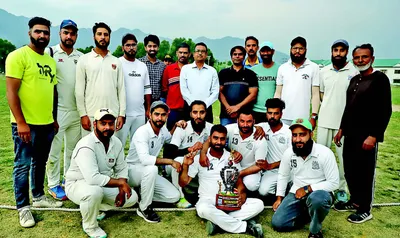 phd scholars triumph in nit srinagar s inter department cricket final