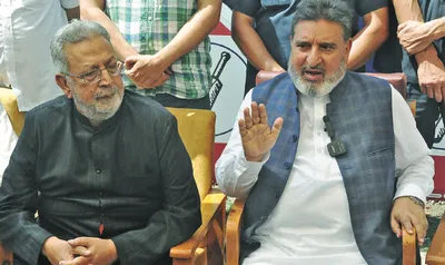 for larger public interest apni party will support like minded individuals  altaf bukhari