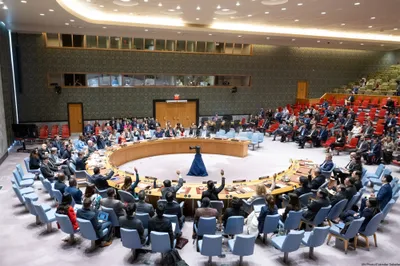 un security council passes us drafted resolution for ceasefire between israel and hamas