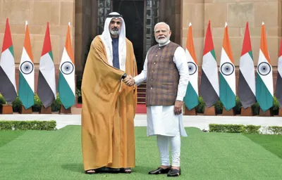 abu dhabi crown prince s inaugural india visit paves way for enhanced bilateral ties