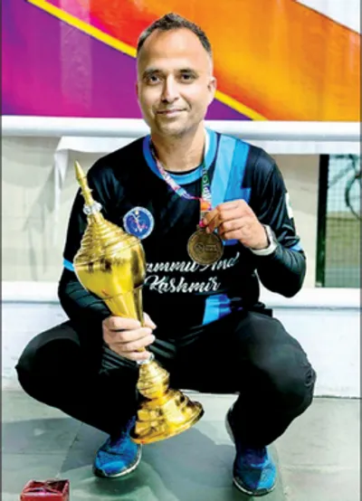 ankush wins gold medal in national roller skating championship